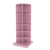 Pink 360 Rotating shoe cabinet 6 layers