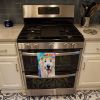 Great Pyrenees Hippie Dawg Kitchen Towel Dish Cloths Guest Hand Towel Decorative Bathroom Towel for Face,Tea, Dishcloth, Kitchen and Bath