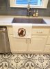 American Water Spaniel and Flowers Kitchen Towel Set of 2 White Dish Towels Decorative Bathroom Hand towel for Hand, Face, Hair, Yoga, Tea, Dishcloth