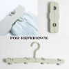 3 Pc Folding Clothes Hanger Plastic Travel Clothes Hanger Portable Travel Hanger
