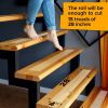 Grip Tape Heavy Duty Anti Slip Tape Clear Waterproof Outdoor Indoor 4 In x35 Ft