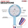 5Core Megaphone 15W Bull Horn Kids PA Speaker w 400 Yards Range Siren Lightweight Loud Mini Megafono